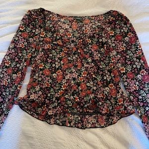 Wild Fable Floral Crop Top